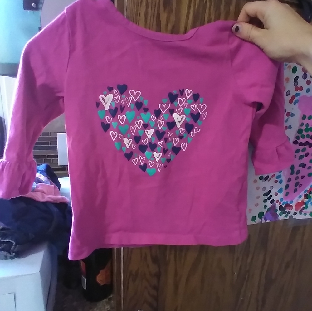 Toddler girls long sleeve T